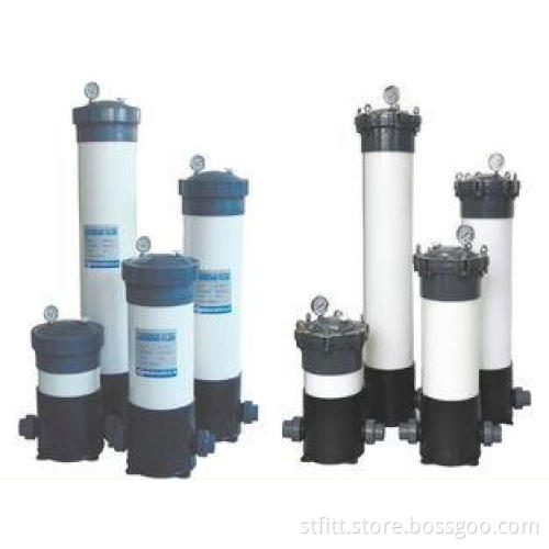 Precision Plastic Cartridge Filter Housing For Ground Water